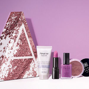 Avon Power Plum "A" Box Collection, 4 New Products